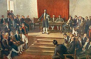 Primer Congreso Nacional de Chile Color