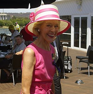Quentin Bryce after an interview with Sky News Australia 01