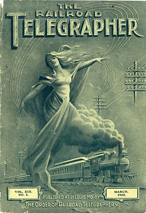 Railroad telegrapher march 1902
