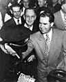 Richard Nixon campaigning for Senate 1950