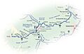 River Scarpe waterway location