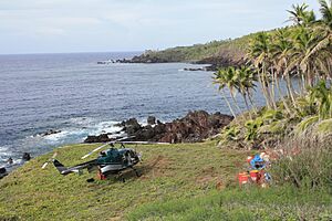 Sarigan Landing Site