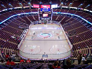 Scotiabank Place before game April 29 2006
