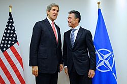 Secretary Kerry Meets with Secretary General Rasmussen (11189045534)