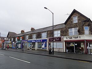 Shops, King Edward's Drive, Bilton, Harrogate (25th January 2014)