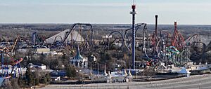 Six Flags Great America Aerial View - January 2026 (cropped)