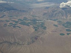Aerial view of Smith Valley