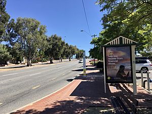 South Street outside Kardinya Park Shopping Centre, Western Australia, March 2022 01
