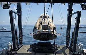 SpaceX Demo-2 Landing (NHQ202008020028)