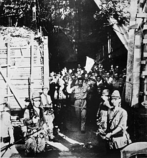 Surrender of American troops at Corregidor