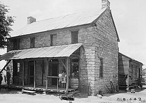 The Rock House, U.S. Route 280 (State Route 38), Harpersville vicinity (Shelby County, Alabama)