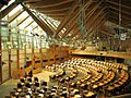 The main chamber, the Scottish Parliament - geograph.org.uk - 400523