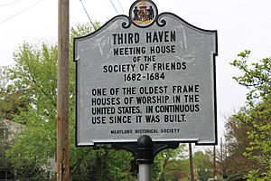 Third Haven Sign