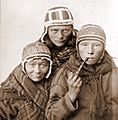 Three Sámi Lapp women, c1890s