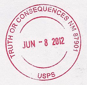 Truth or Consequences NM Postmark