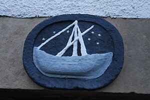 Ursa Major shown on a carved stone, c.1700, Crail, Fife