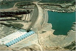 Utedamspillway