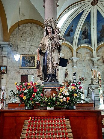 Virgen del Cármen de Madrid Cundinamarca.