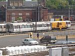 WMATA Rohr 1028 with locomotive