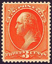 Washington3 1870 Issue-3c
