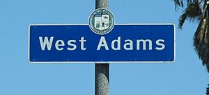 West Adams Neighborhood Signage