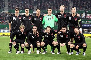 Österreichische Fußballnationalmannschaft 2009-11-18