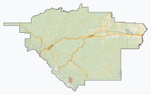 Luscar is located in Yellowhead County