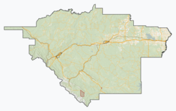 Tollerton is located in Yellowhead County