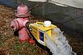 2011-02-12 Fire hydrant flushing 1