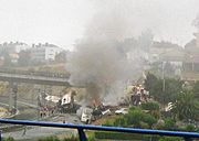 Accidente ferroviario de Angrois cerca de Santiago de Compostela - 24-07-2013