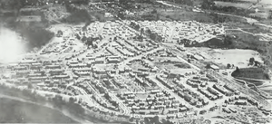 Air view, Yorkship Village ca 1920