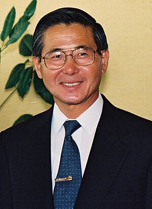 Alberto Fujimori en 1991