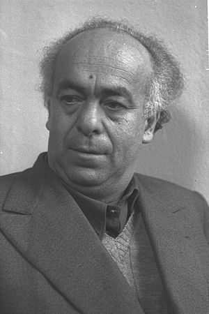 Avraham Shlonsky in 1952