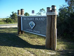 Big Talbot Island SP sign01