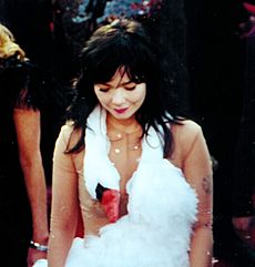 Björk and the Swan Dress