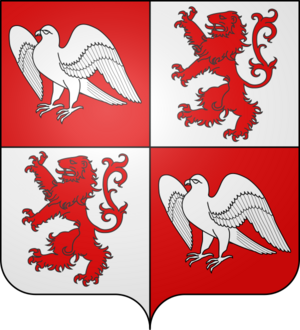 Blason ville fr Domezain-Berraute (Pyrénées-Atlantiques)