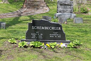 Bo Schembechler Grave Forest Hill Cemetery 2