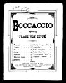 Boccaccio cover page