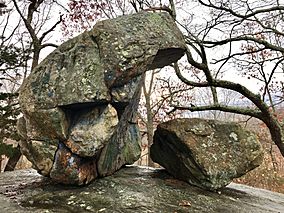 Canopy Rock in southern Haley Farm State Park.jpg
