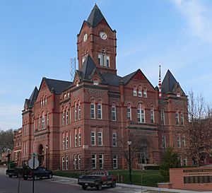 Cass County Courthouse in Plattsmouth