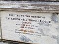 Catharine Goode gravestone