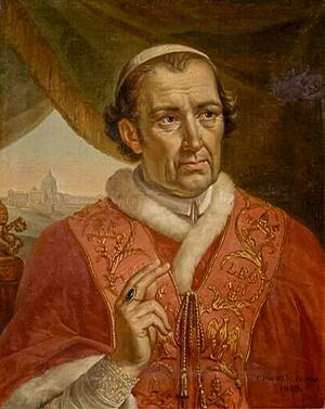 Charles Picqué – Portrait de Léon XII (1828)