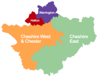 Cheshire unitary labell