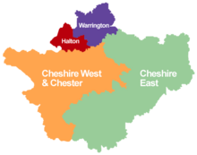 Cheshire unitary labell