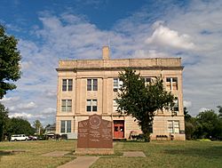 Cotton County Courthouse in 2014