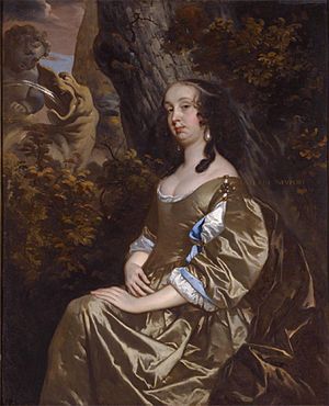 Diana Russel, Lady Newport by Peter Lely