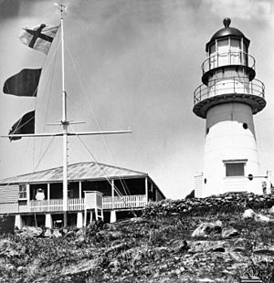 Double Island Point Lightstation, Cooloola Shire, c 1931