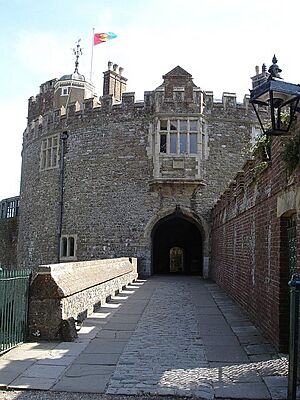 Entrance to Walmer Castle - geograph.org.uk - 237099