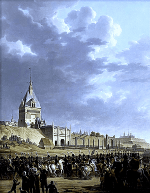 Entry of Napoleon and the French Army in Danzig 1807