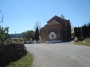Ermita de Sant Vicent Ferrer i la Via Augusta (Borriol)